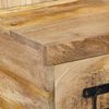 vidaXL Yöpöytäkaappi 60x32x80 cm Massiivipuuta mango