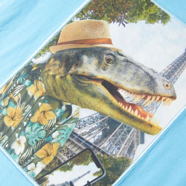 Lasten T-paita vedenvihreä 128