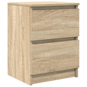 vidaXL TV-taso Sonoma-tammi 40x35x54 cm tekopuu