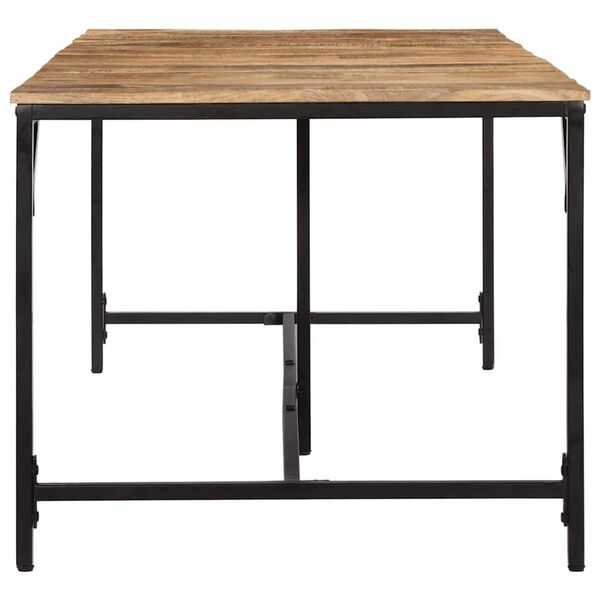 vidaXL ruokap&ouml;yt&auml; 220x90x75 cm massiivipuuta karkea mango