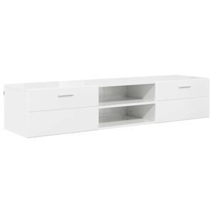 vidaXL puinen kaappi 150 x 39 x 30 cm Betoni Harmaa Tekninen puu