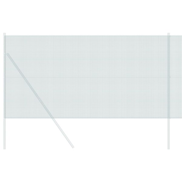 vidaXL Hitsattu lankaa Vihreä 1.4 x 50 m Teräs