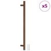 vidaXL Kaapin kahvat 5 kpl pronssi 320 mm ruostumaton ter&auml;s