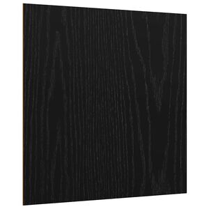 vidaXL Dekoripaneelit 12 kpl Musta tammi. 30 x 30 x 0.27 cm