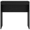 vidaXL Pöytä Musta tammi. 80 x 40 x 76 cm