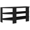 vidaXL KulmaTV-kaappi Musta 102x40,5x45cm Tekninen puu