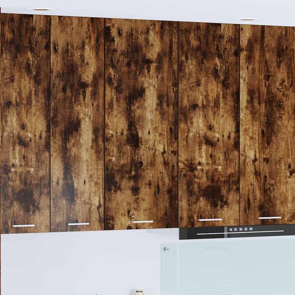 vidaXL Henkarikaappi ovella Savup&auml;hkin&auml; 40 x 31 x 100 cm Tekninen puu