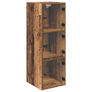 vidaXL Sein&auml;kaappi Vanha Puu 35 x 37 x 102 cm Tekninen puu