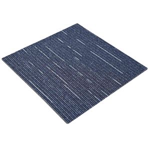 vidaXL Matto laatta Raidallinen Sininen 50 x 50 cm 4 pcs PP ja Bitumi