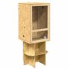 vidaXL Terrarium Ruskea 50 x 50 x 130 cm OSB