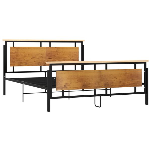 vidaXL S&auml;ngynrunko metalli 160x200 cm