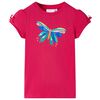 vidaXL Kids'T-shirt Pink 140 Hehkuva vaaleanpunainen 104