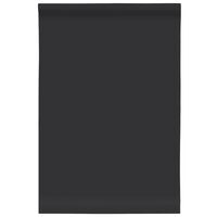 vidaXL Itsekiinnittyvä kalustetarra matta musta 90x500 cm PVC