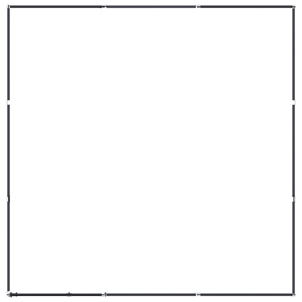 vidaXL Koiran ulkoh&auml;kki ter&auml;s 8,29 m&sup2;