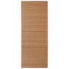 vidaXL Suorakulmainen ruskea bambumatto 80x300 cm
