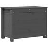 vidaXL Säilytyslaatikko harmaa 60x32x45,5 cm täysi mänty