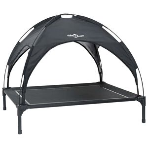 vidaXL Koiran Peti 90 x 81 x 80,5 cm Ter&auml;s Musta