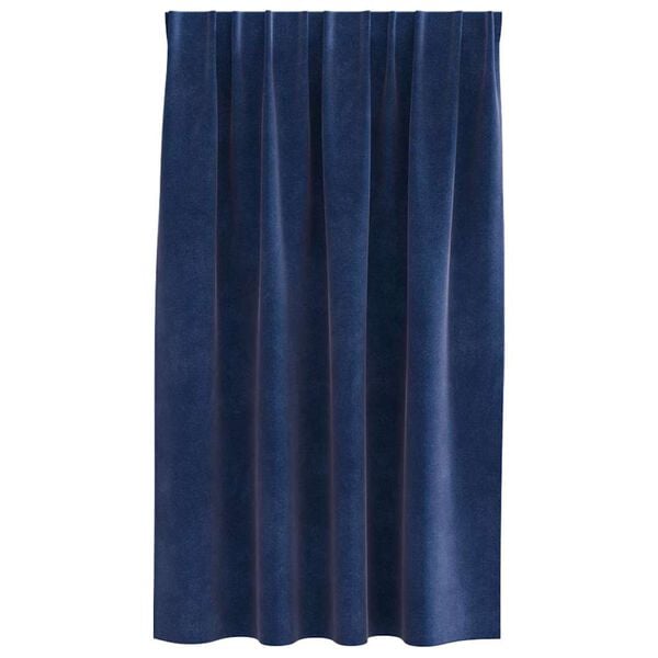 vidaXL Pimennysverhot 2 pcs Tumma Sininen 140 x 140 cm Sametti