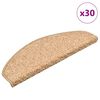 vidaXL Porrasmatot 30 kpl 65x21x4 cm kulta puolipy&ouml;re&auml; suuri