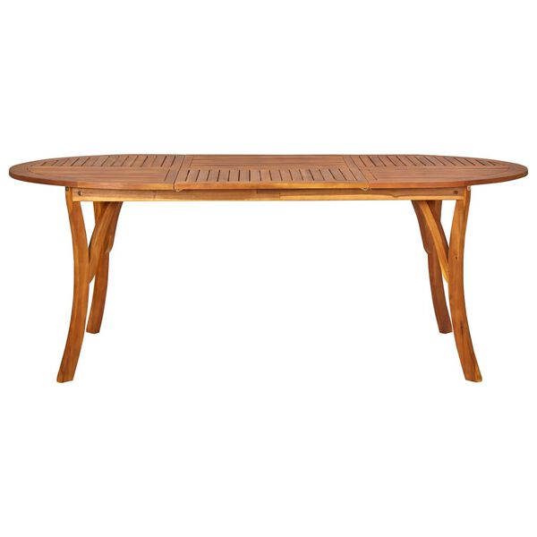 vidaXL 9-osainen Ulkoruokailuryhm&auml; musta