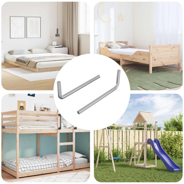 vidaXL Kuusioavain 2 pcs Hopea 32 x 86 mm Ter&auml;s