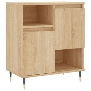 vidaXL Senkki Sonoma tammi 60x35x70 cm tekninen puu
