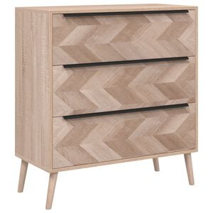 Finori Lipasto Lusk 03A Sonoma-tammi 80x38,5x87 cm