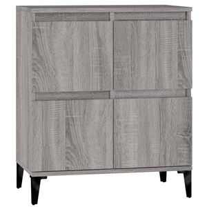 vidaXL Senkki harmaa Sonoma 60x35x70 cm tekninen puu