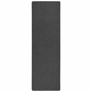 vidaXL Mattohallinta Tumma harmaa 100 x 250 cm 100% polypropeeni