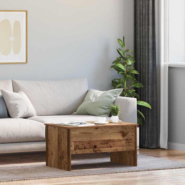 vidaXL Sohvap&ouml;yt&auml; Vanha Puu 102 x 50,5 x 46,5 cm Tekninen puu