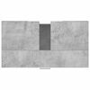 vidaXL Kylpyhuonekaappi betoninharmaa 60x32x53,5 cm tekninen puu