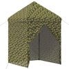 vidaXL Katos teltta 4 sein&auml;ll&auml; 2 x 2 m Armyn kentt&auml;naamio