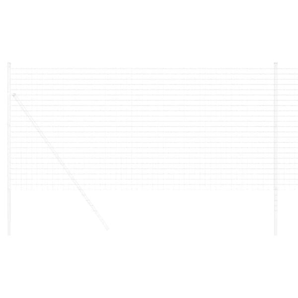 vidaXL Euroaita 1,4 x 10 m PVC-pintainen rauta