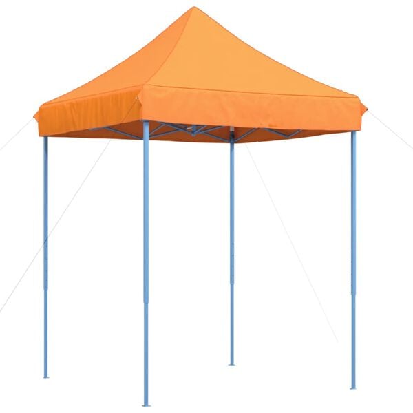 vidaXL Taitettava pop-up juhlateltta oranssi 200x200x306 cm