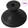 vidaXL Kahva 1461 kpl Musta &Oslash;30 mm Alumiini