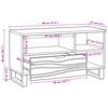 vidaXL TV-yksik&ouml;t p&auml;hkin&auml;puu 80 x 33 x 46 cm Tekninen puu