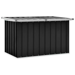 vidaXL Puutarhan varastoarkku antrasiitti 109x67x65 cm