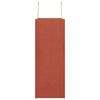 vidaXL Paperikassit 50 kpl kahvoilla punainen 32x17x44 cm