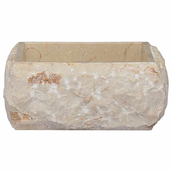 vidaXL Pesuallas kerma 30x30x13 cm marmori