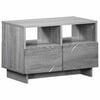 vidaXL TV-teline 60 x 34.5 x 40 cm Harmaa Sonoma Tekninen puu