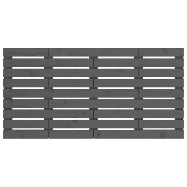 vidaXL S&auml;ngynp&auml;&auml;ty sein&auml;lle harmaa 126x3x63 cm t&auml;ysi m&auml;nty