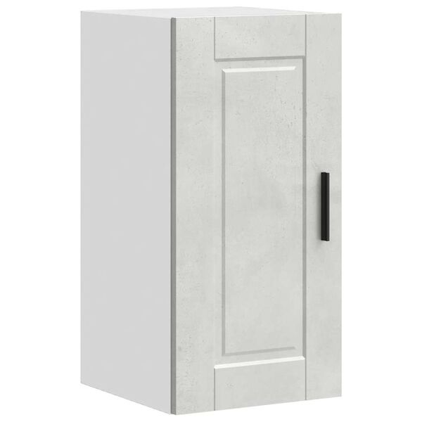 vidaXL Keittiön seinäkaappi Porto betoninharmaa tekninen puu