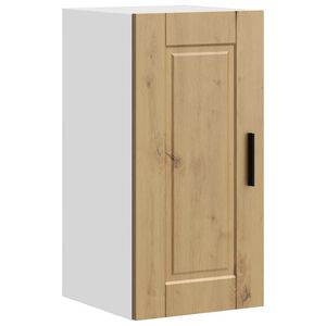 vidaXL Keitti&ouml;n sein&auml;kaappi Porto k&auml;sity&ouml;l&auml;inen tammi tekninen puu