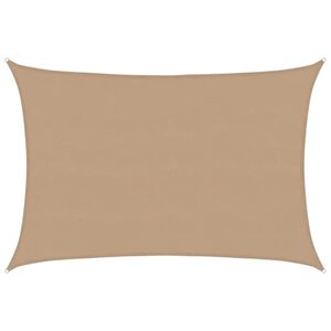 vidaXL Aurinkopurje 160 g/m&sup2; ruskeanharmaa 5x7 m HDPE