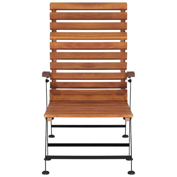 vidaXL Aurinkotuoli t&auml;ysi akaasiapuu