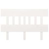 vidaXL S&auml;ngynp&auml;&auml;ty valkoinen 138,5x3x81 cm t&auml;ysi m&auml;nty