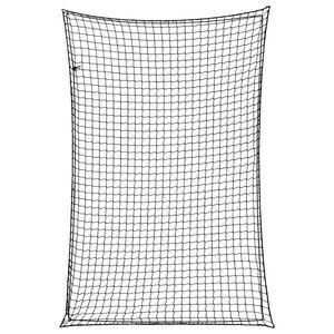 vidaXL Per&auml;k&auml;rryn verkko joustavalla k&ouml;ydell&auml; musta 3x2 m PP