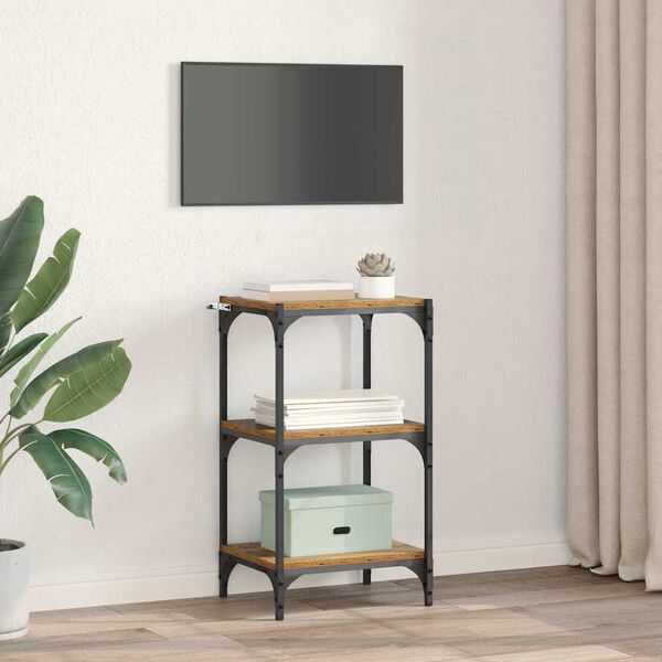 vidaXL Kirjahylly Vanha puu 40 x 33 x 70,5 cm