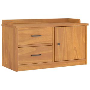 vidaXL Eteisen penkki SANDNES 87x40x50 cm täysi mänty