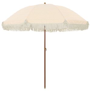 vidaXL Rantalipas 205 x 205 x 210 cm Polyesteri ja ter&auml;s Py&ouml;re&auml;
